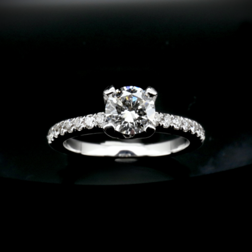 Diamond Engagement Ring  - 1