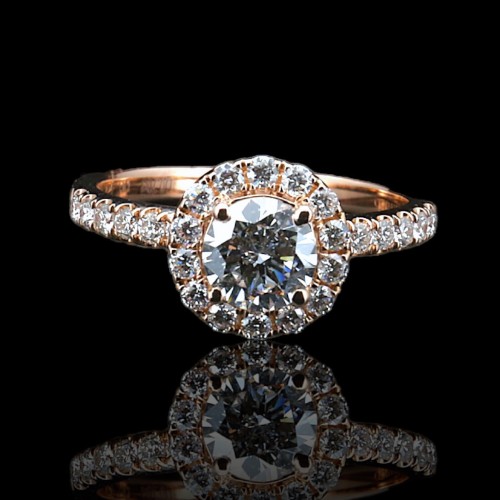 Diamond Engagement Ring  - 1