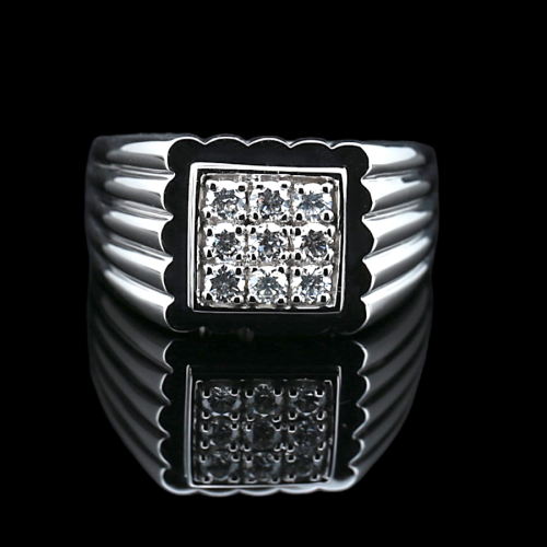 Men's Diamond Ring  - 1